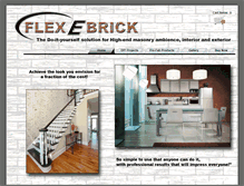 Tablet Screenshot of flexebrick.com